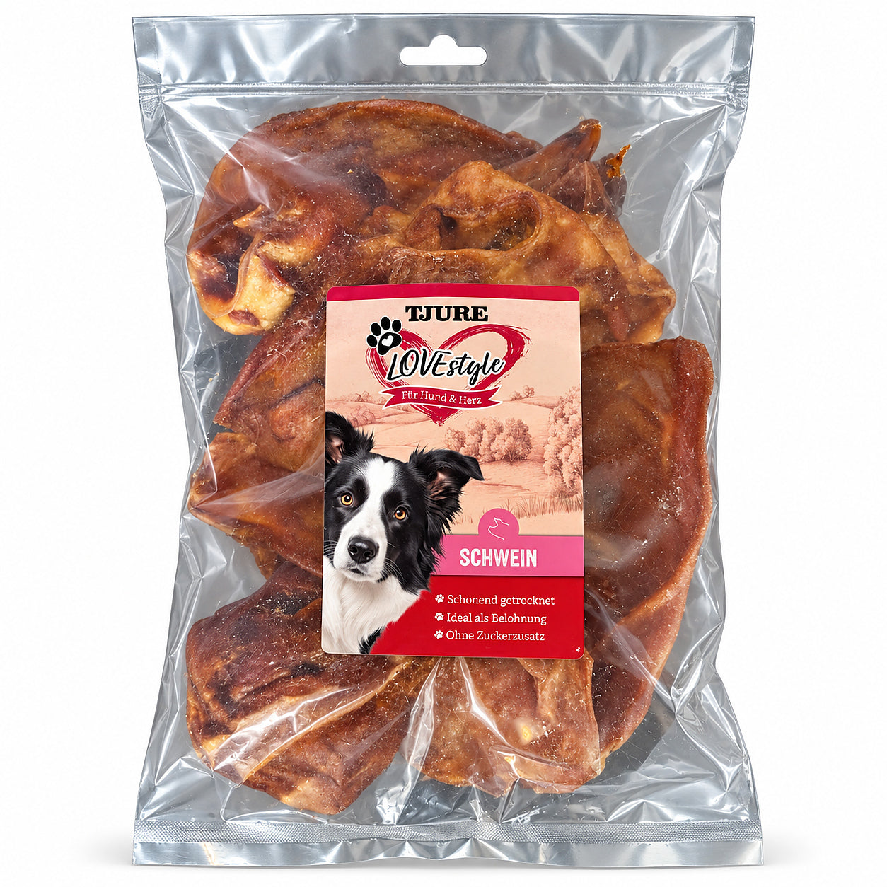 TJURE LOVESTYLE Perro - Orejas de cerdo 400 g.