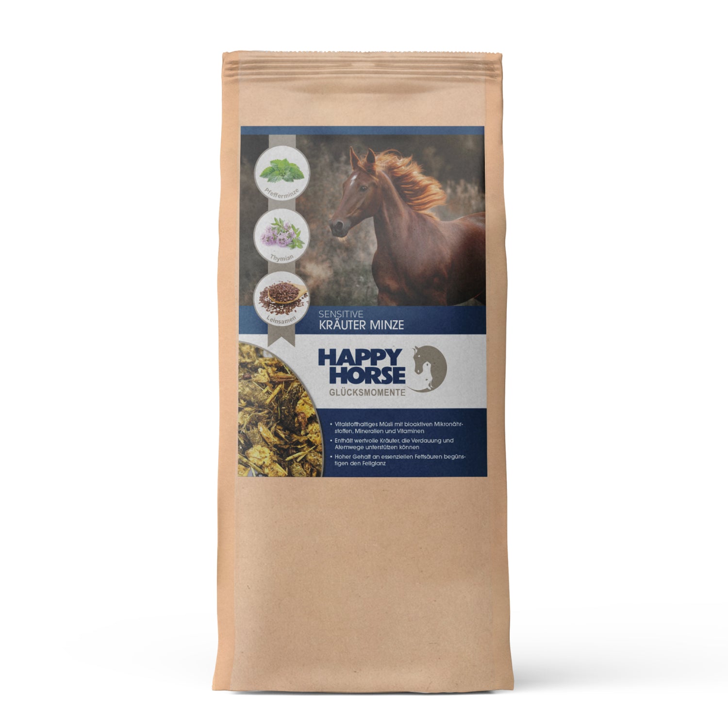 Happy Horse Sensitive - Hierbas Menta
