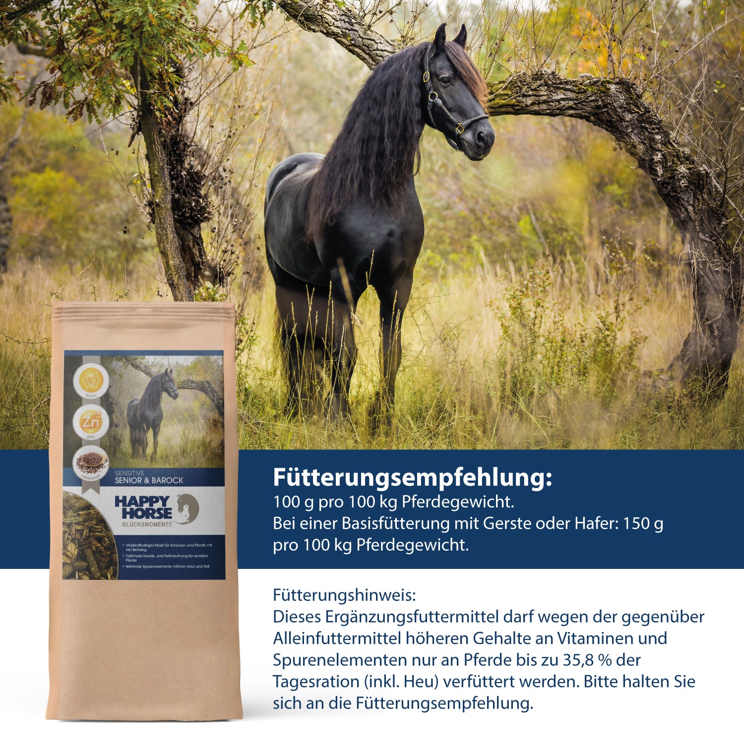 Happy Horse Sensitive - Senior y Barroco