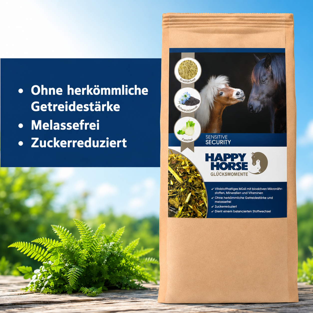 Happy Horse Sensitive - Seguridad