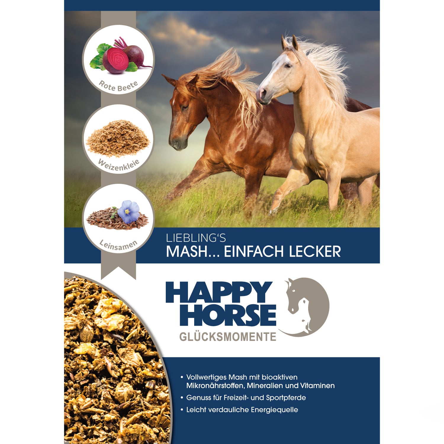 Happy Horse Mash favorito ... simplemente delicioso 14 kg