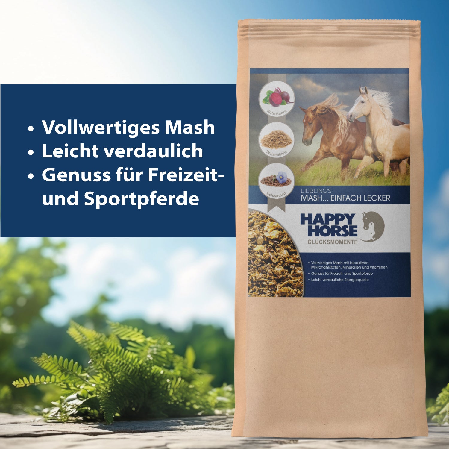 Happy Horse Mash favorito ... simplemente delicioso 14 kg