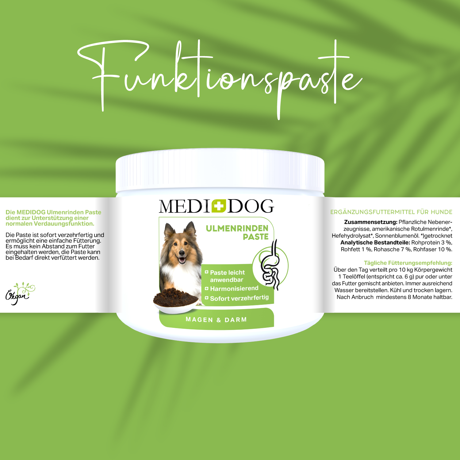 Medidog Pasta de corteza de olmo 500 g