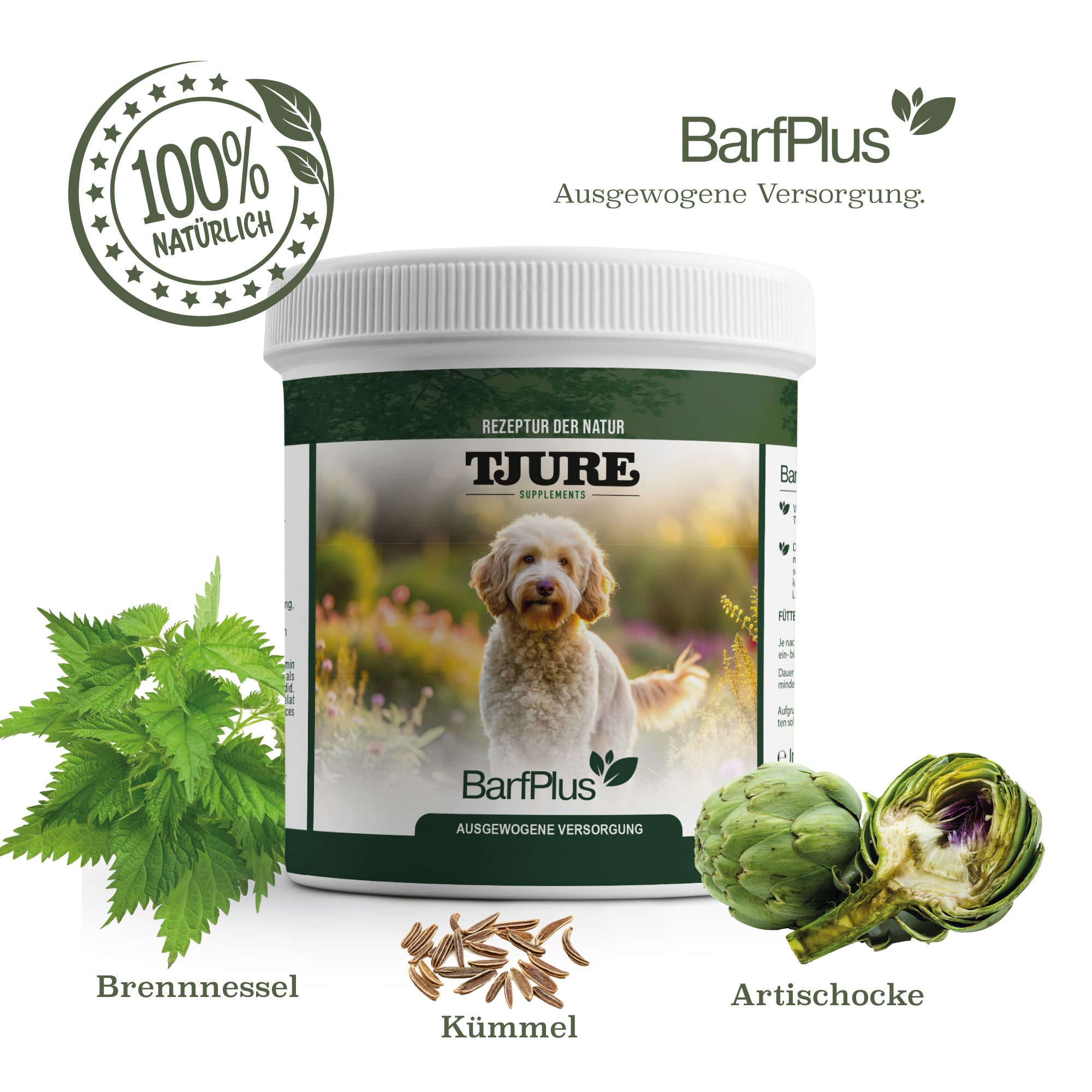 TJURE - Barf Plus 500 g | nutrientes importantes | suministro de minerales