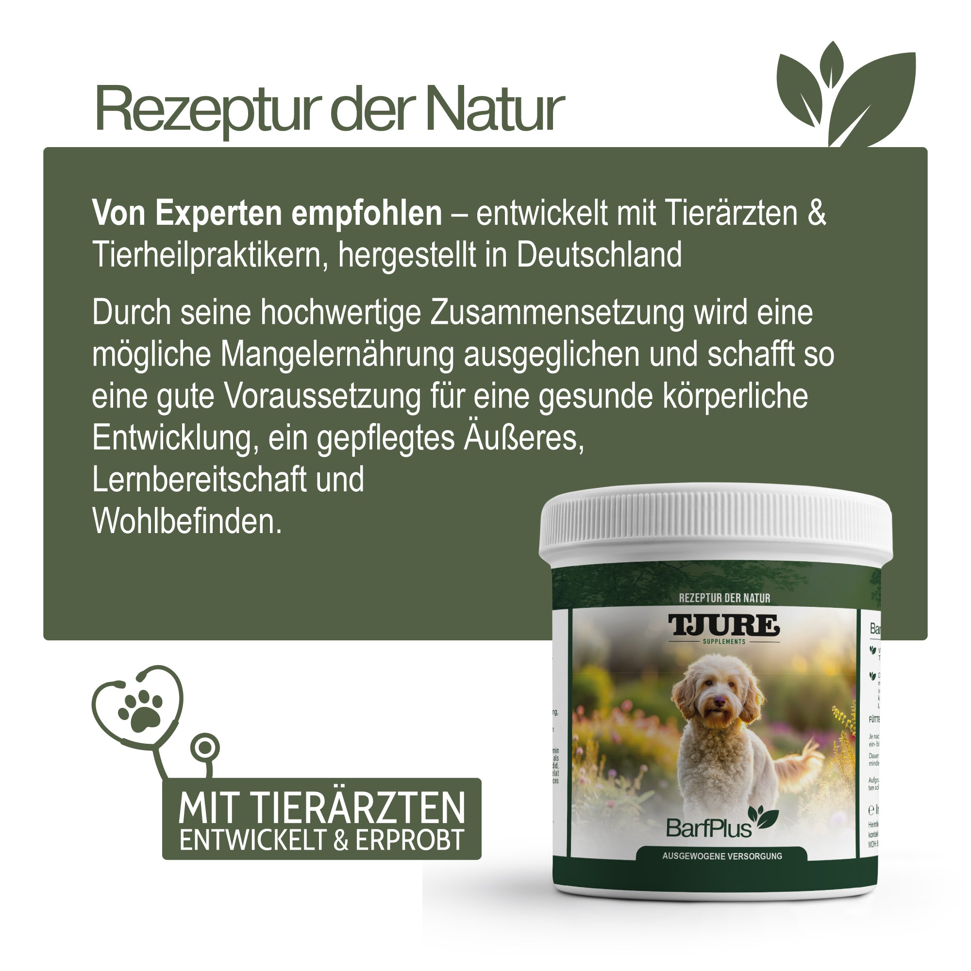 TJURE - Barf Plus 500 g | nutrientes importantes | suministro de minerales