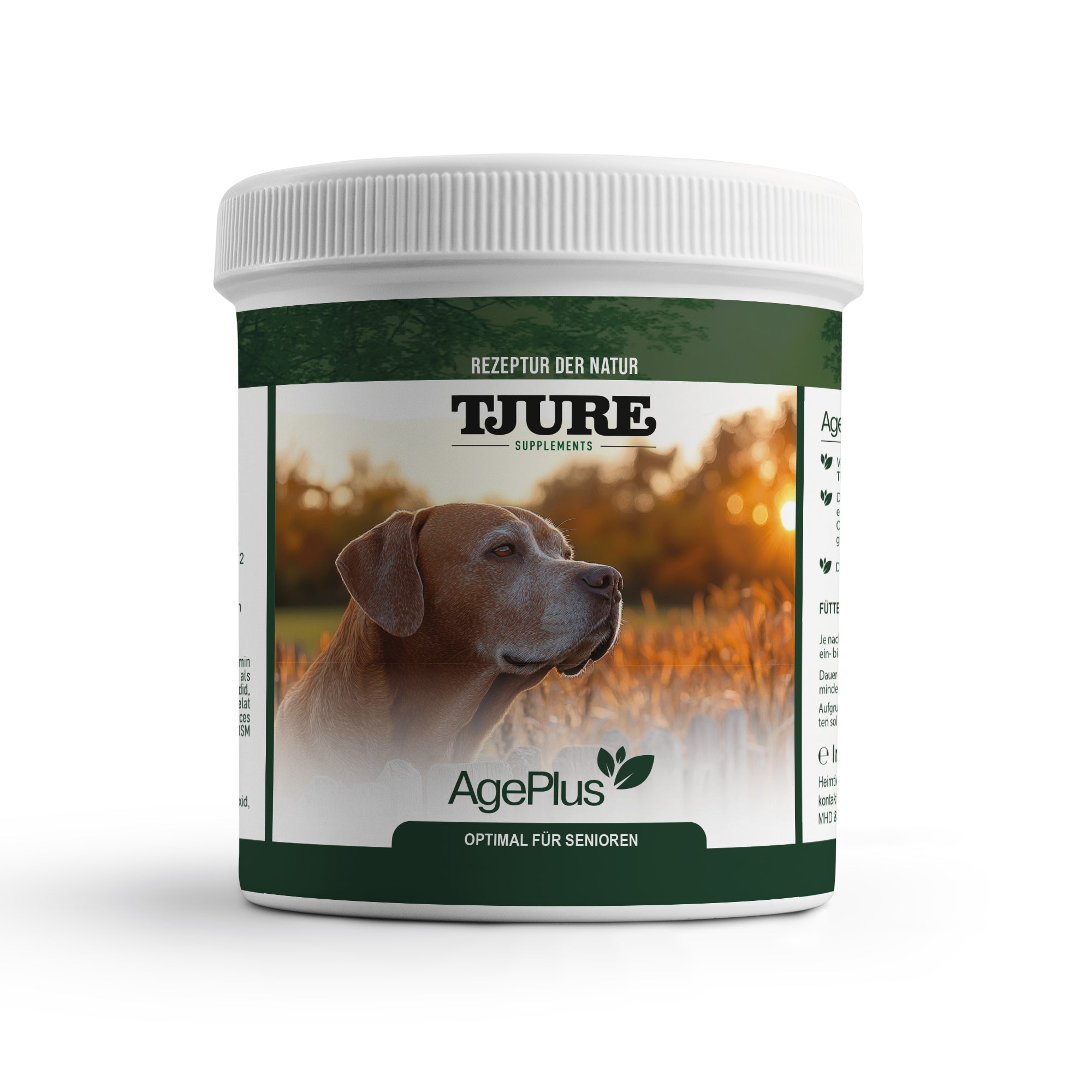 TJURE - Age Plus 500 g | vitaminas importantes | minerales | proteínas