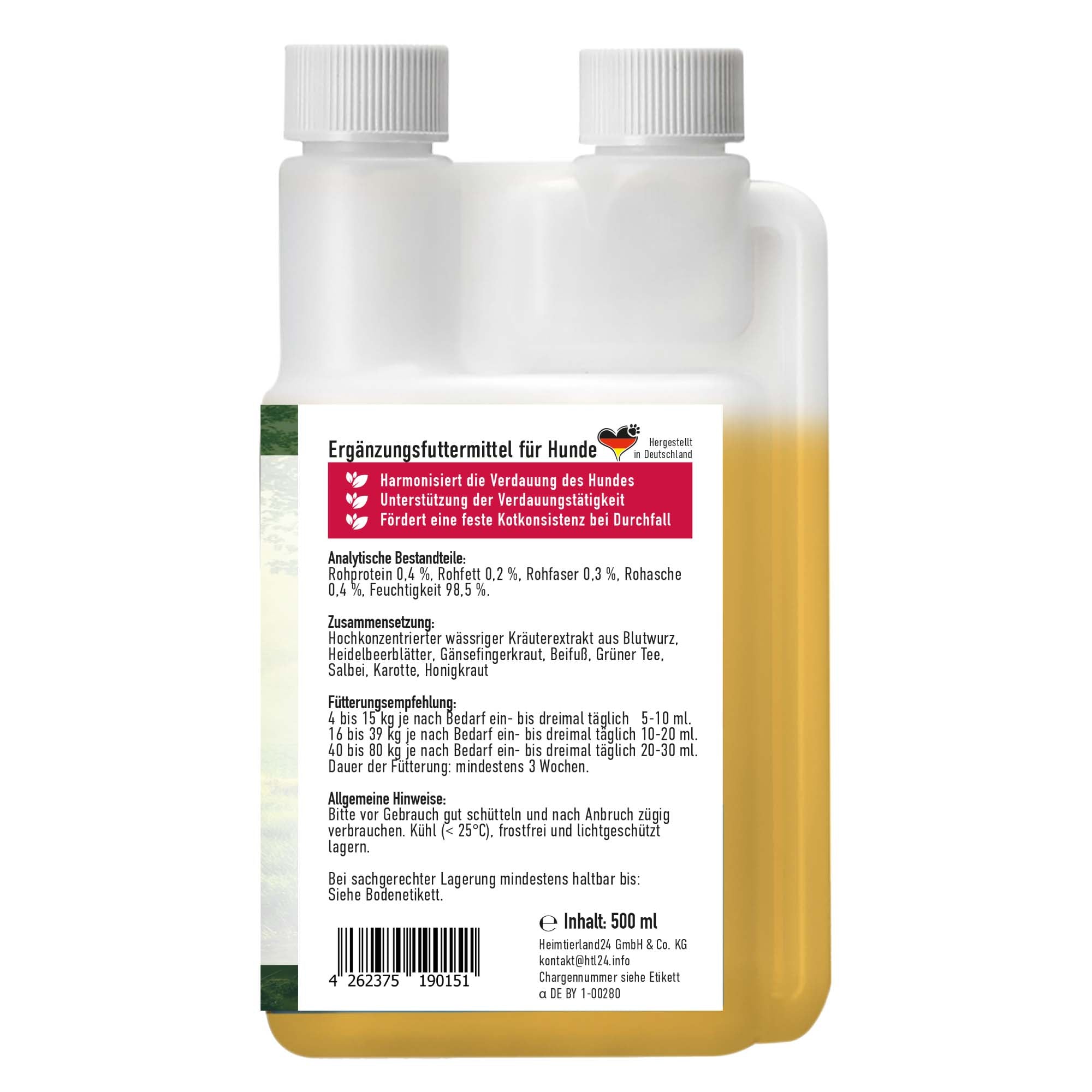 TJURE - Gastro líquido - 500 ml | Combate las causas de la diarrea | apoya la digestión