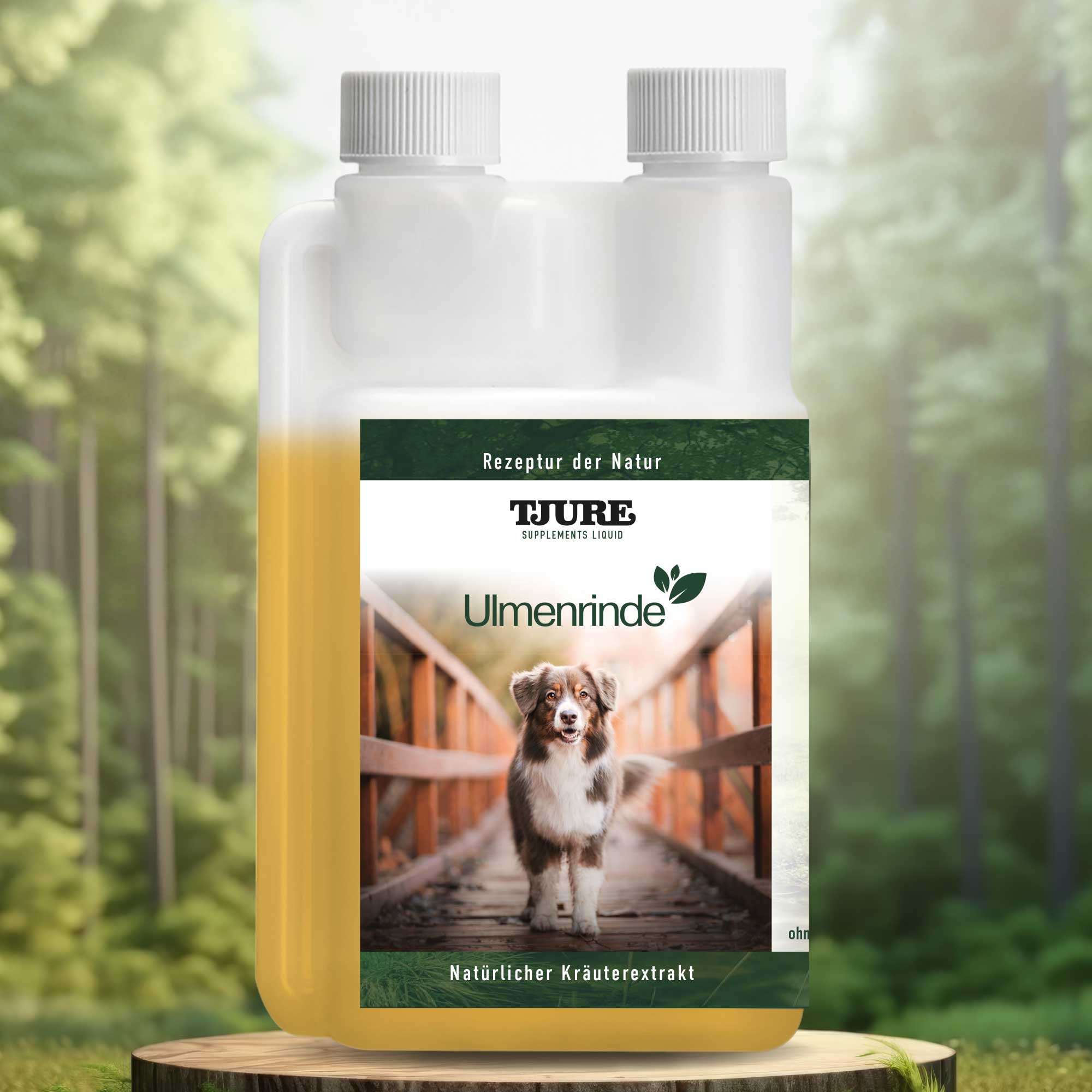 TJURE - Corteza de olmo líquida 250 ml - 1000 ml | Fuerza natural para una buena sensación en el estómago