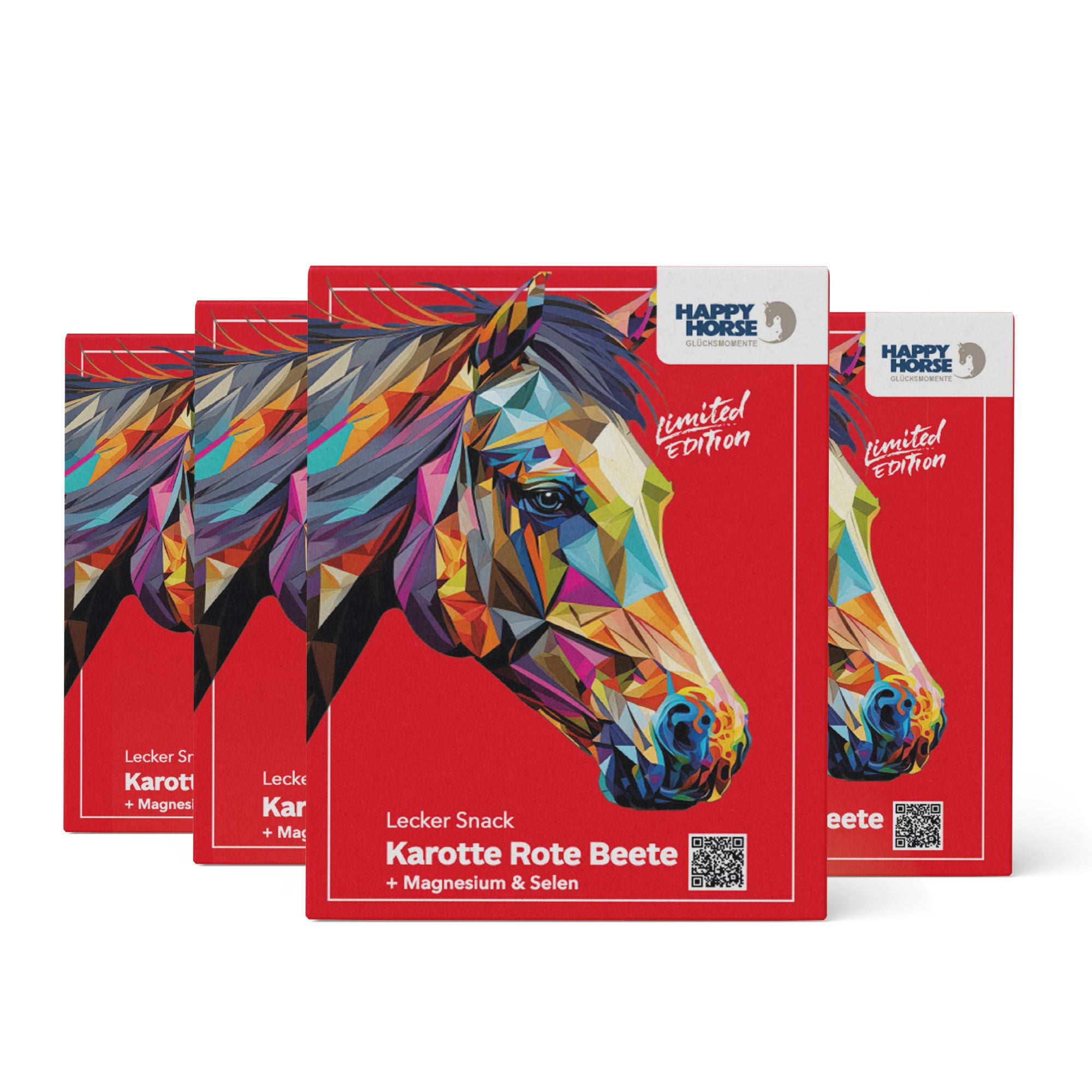 Happy Horse Snack Delicioso Zanahoria Remolacha 4 x 800 g