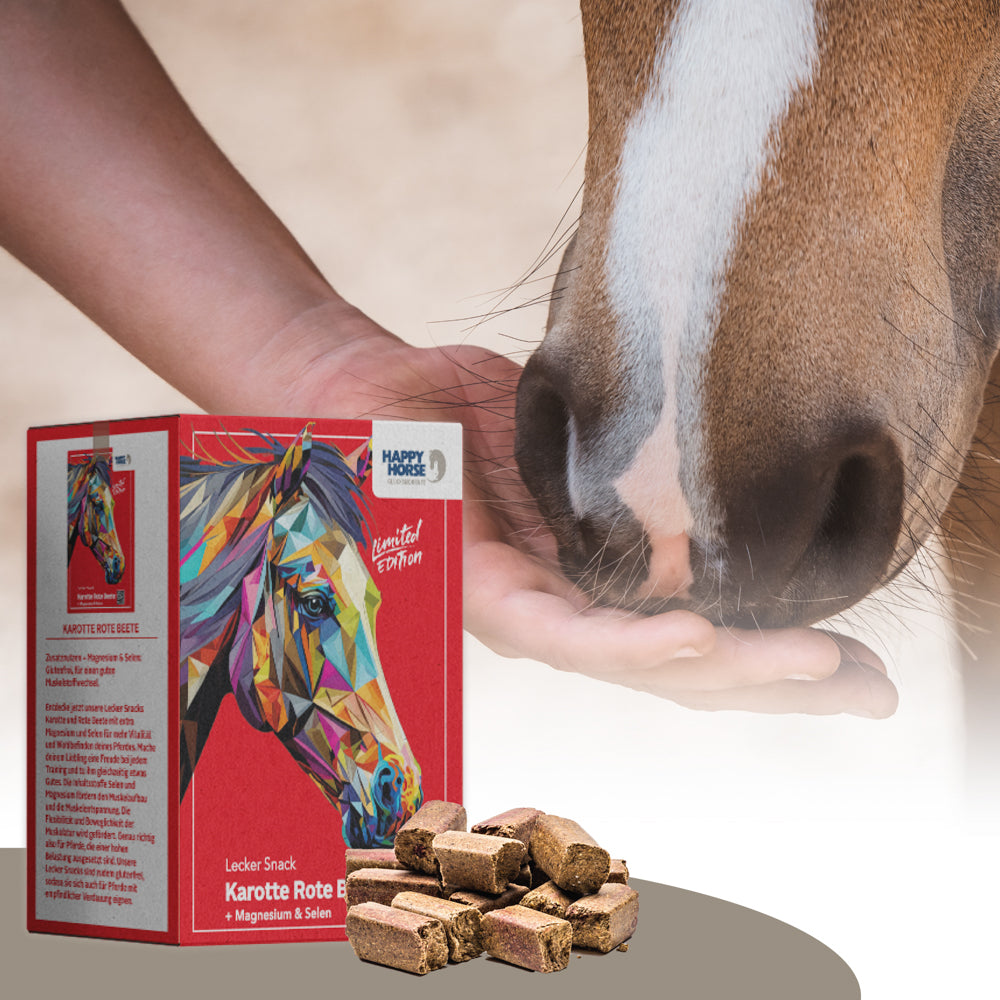 Happy Horse Snack Delicioso Zanahoria Remolacha 8 x 800 g