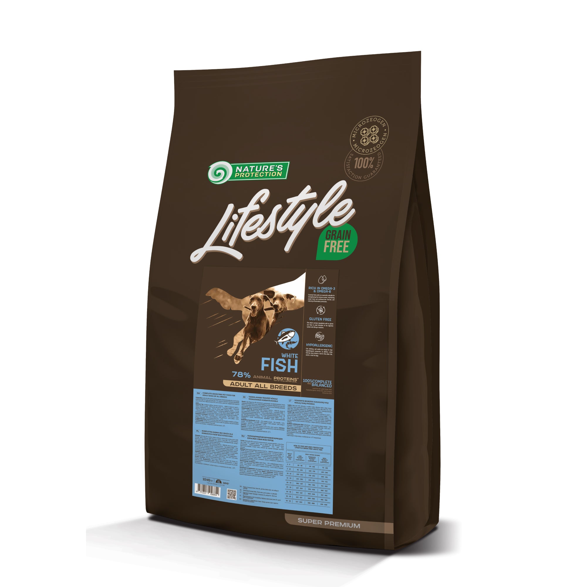 NP Lifestyle PESCADO BLANCO & PATATA alimento seco sin cereales para perros adultos de todas las razas