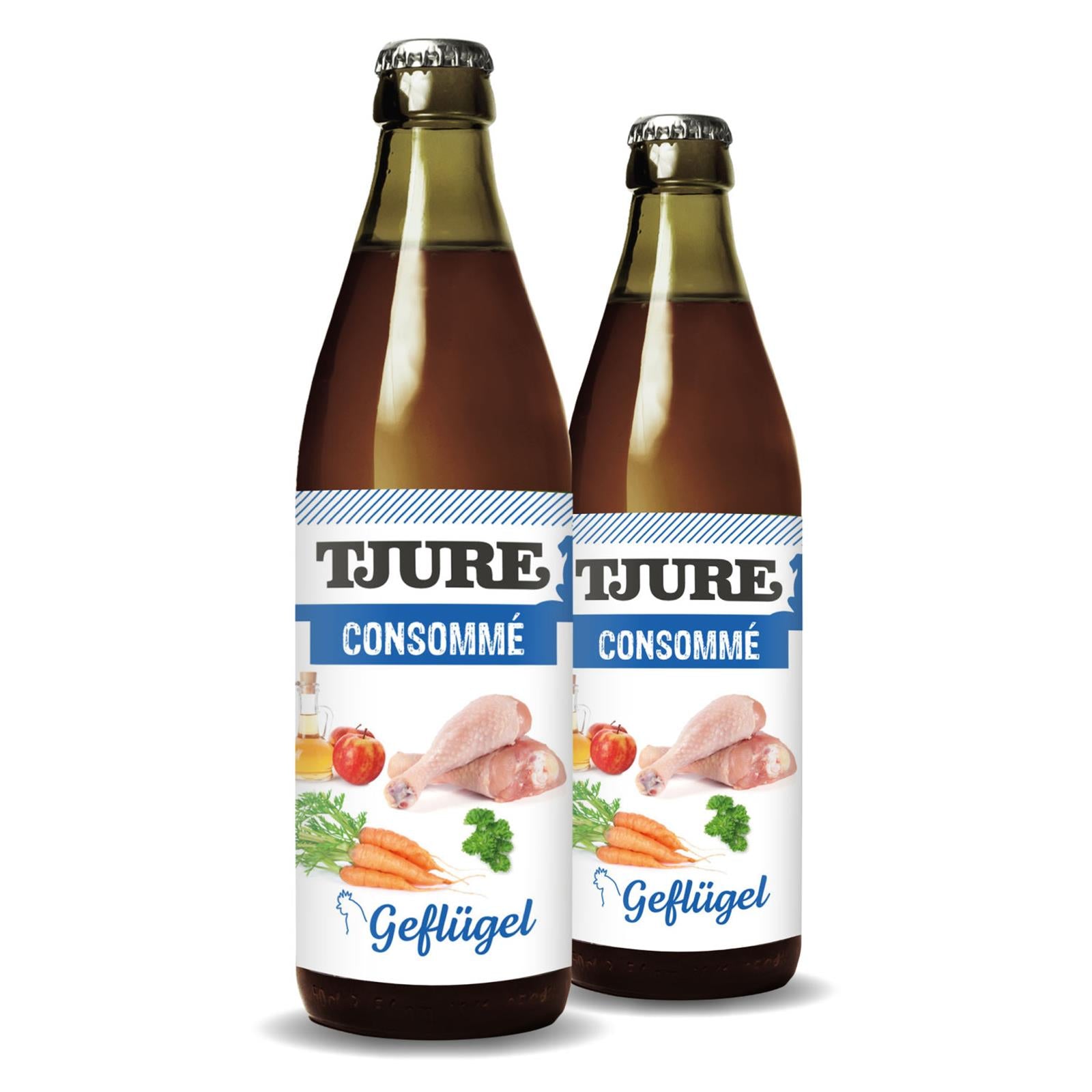 TJURE - Caldo concentrado de ave - Botella de 320 ml