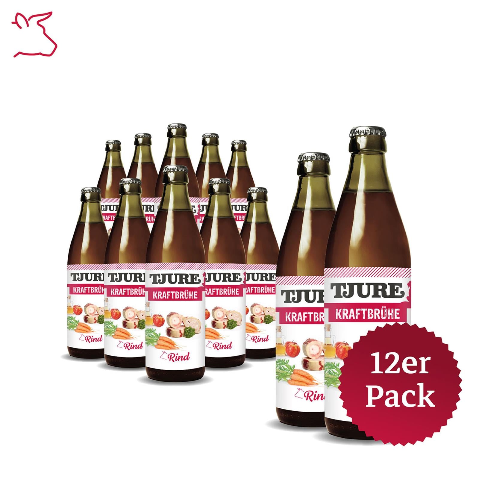 TJURE - Caldo Concentrado de Res - Botella de 320 ml