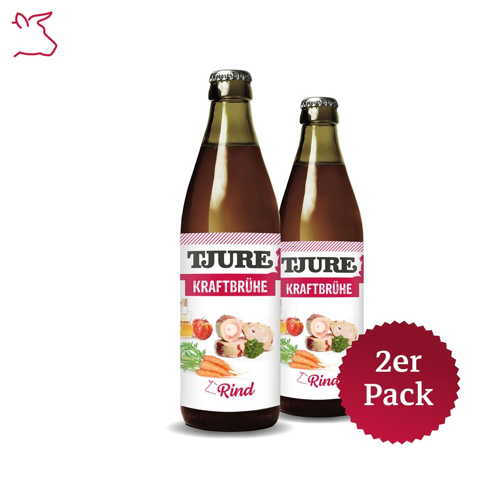 TJURE - Caldo Concentrado de Res - Botella de 320 ml