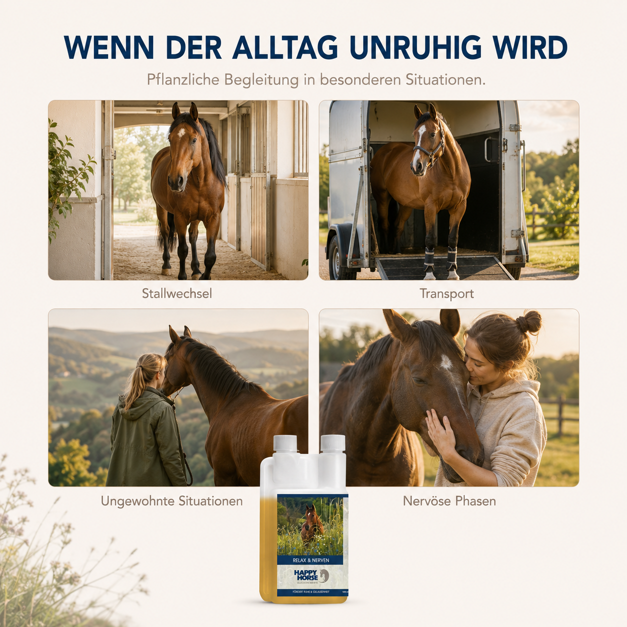 HAPPY HORSE Relax & Nerviosaft 1.000 ml