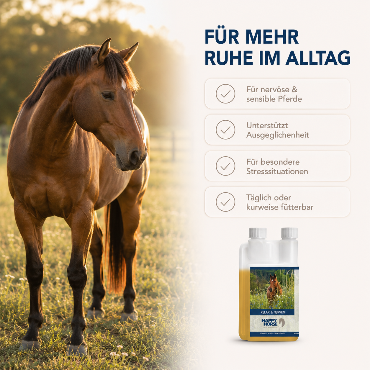 HAPPY HORSE Relax & Nerviosaft 1.000 ml