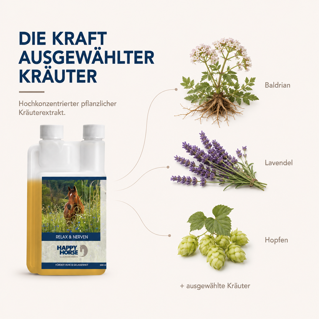 HAPPY HORSE Relax & Nerviosaft 1.000 ml