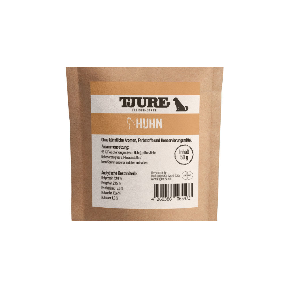 Tjure Perro - Snack de entrenamiento de pollo 50 g