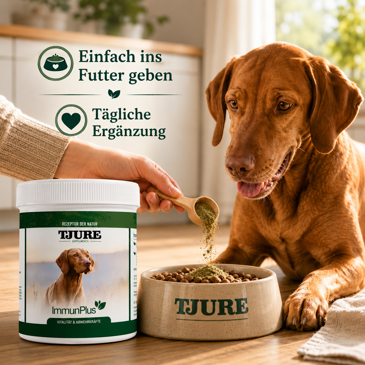 TJURE - Immun Plus 500 g | para el bienestar | para un desarrollo físico saludable