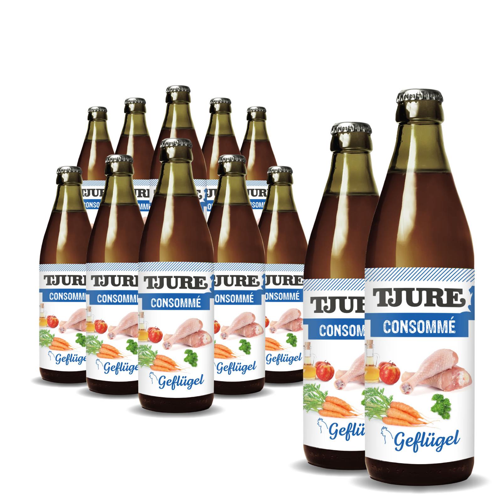 TJURE - Caldo concentrado de ave - Botella de 320 ml