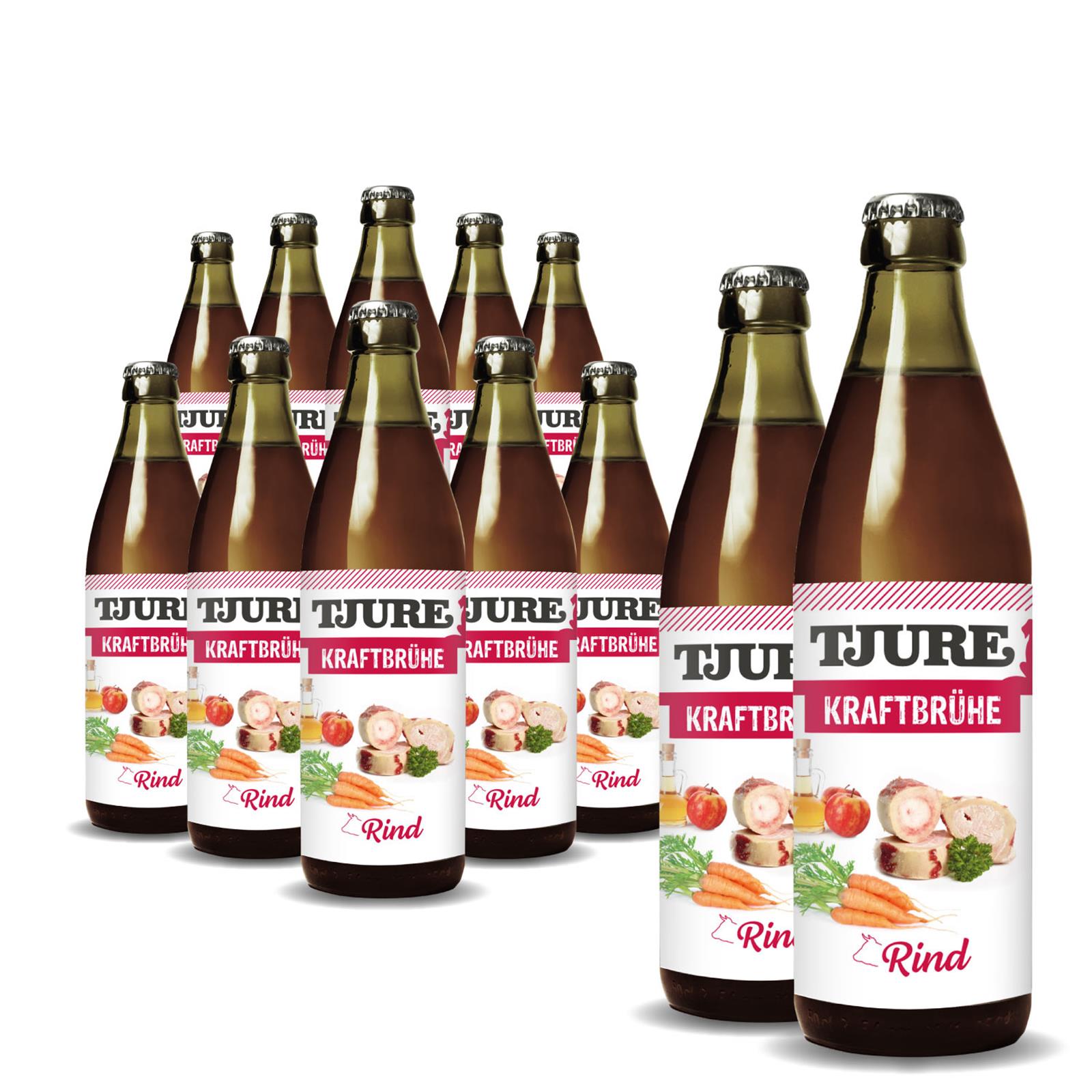 TJURE - Caldo Concentrado de Res - Botella de 320 ml