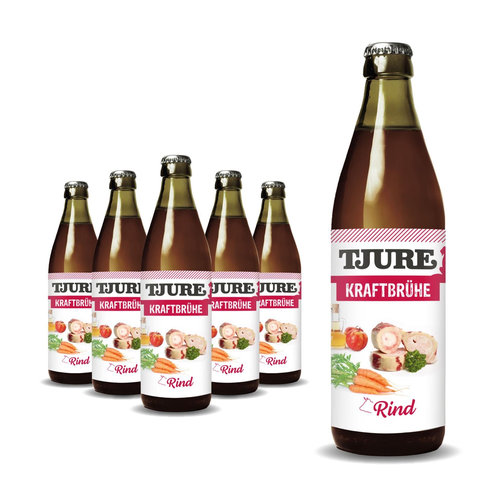 TJURE - Caldo Concentrado de Res - Botella de 320 ml