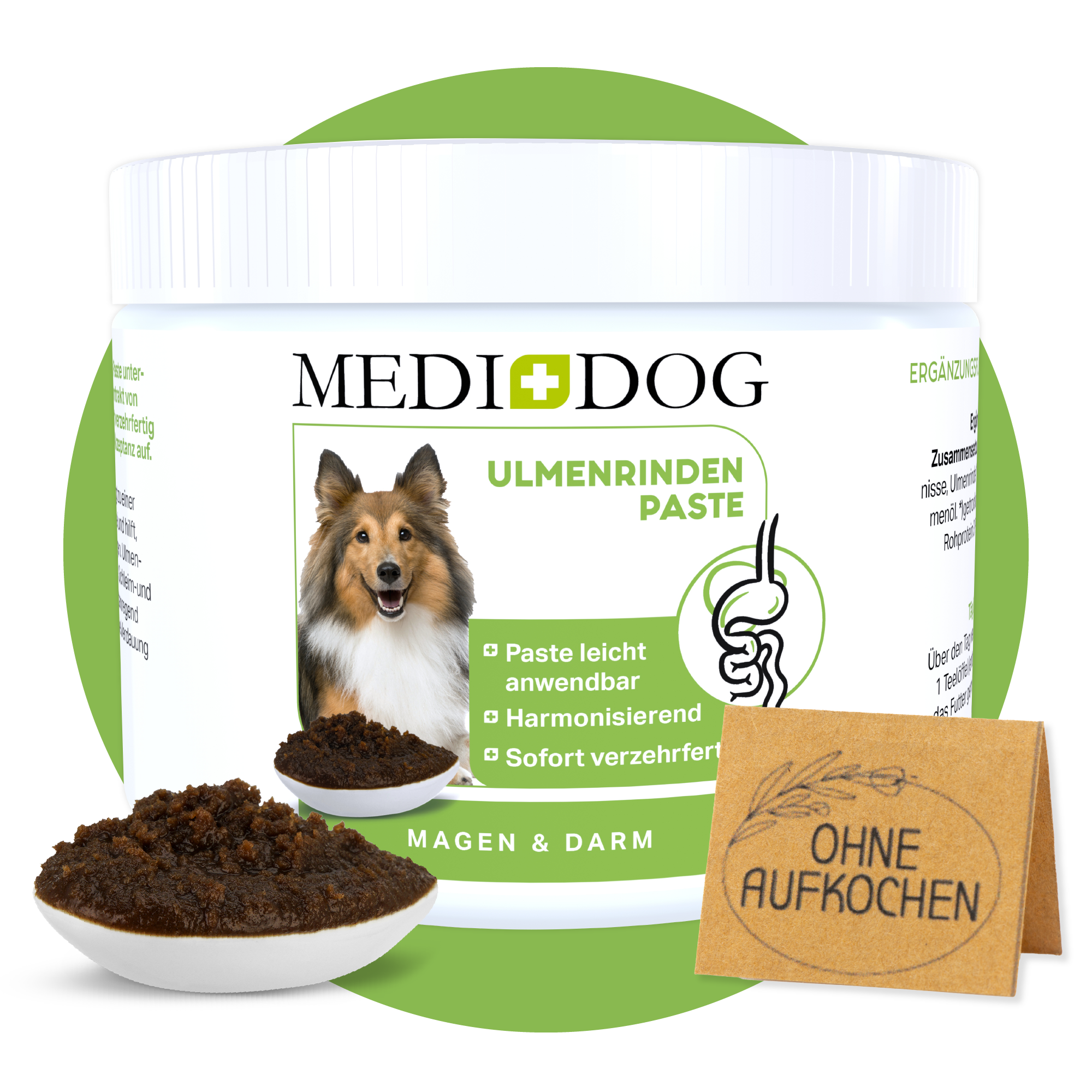 Medidog Pasta de corteza de olmo 500 g