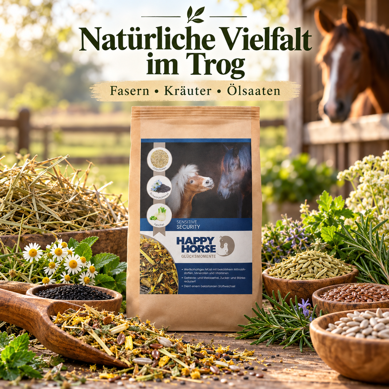 HAPPY HORSE Sensitive - Seguridad