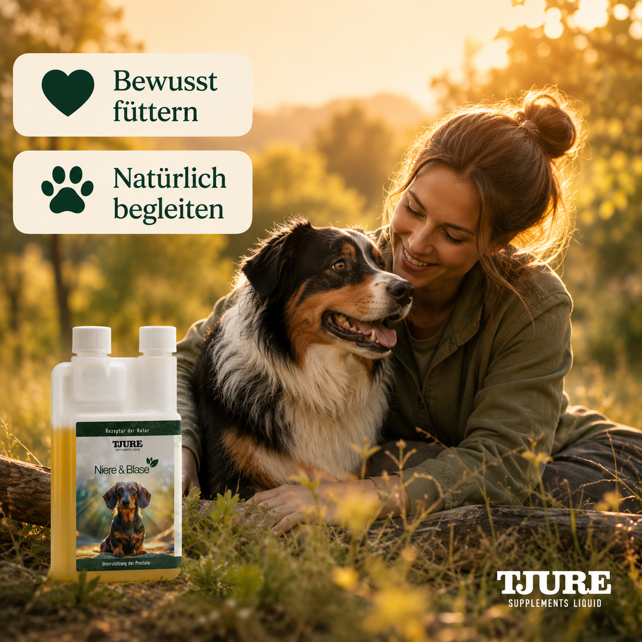 Set Fuerza interior - para vitalidad, equilibrio y una vida larga para perros