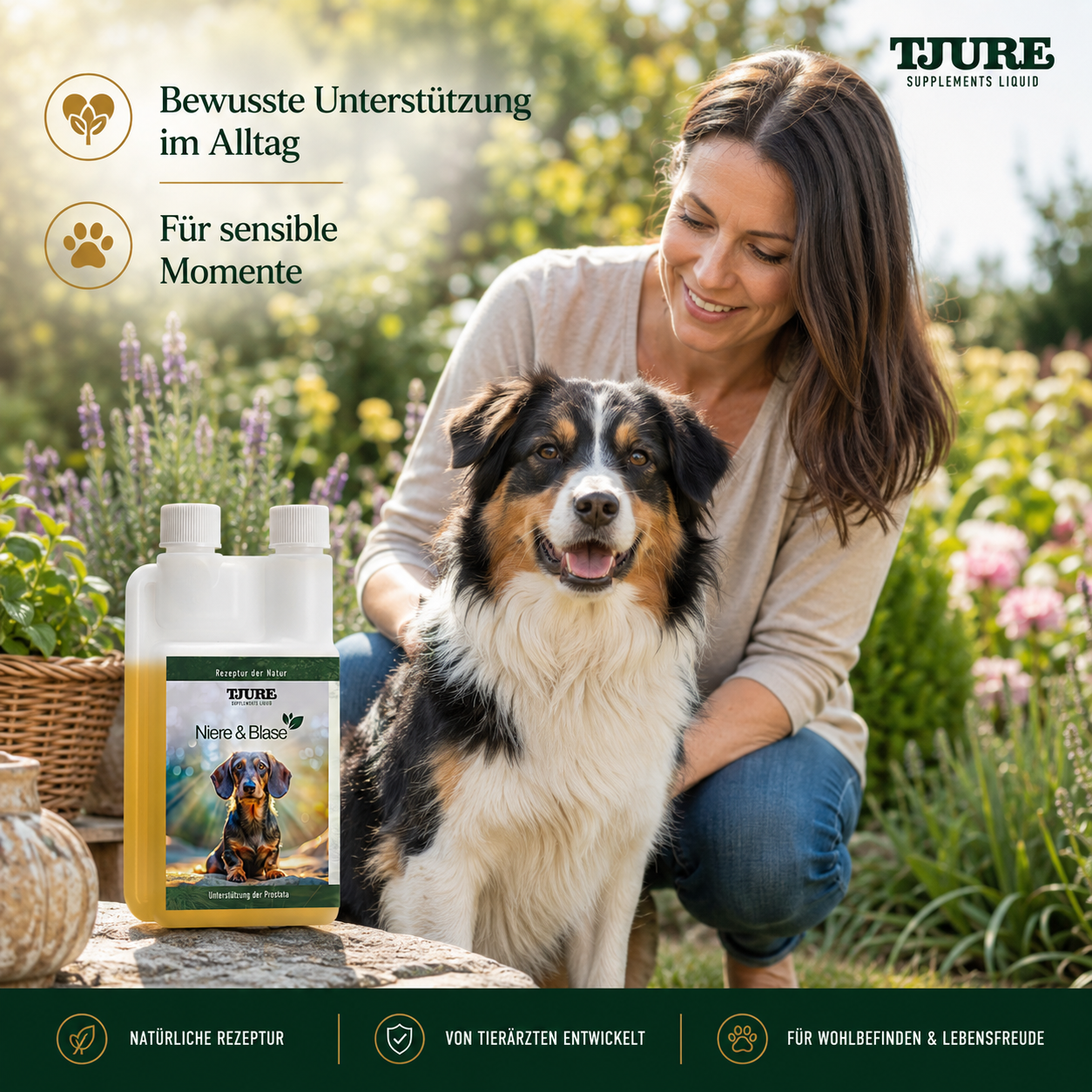 Set Fuerza interior - para vitalidad, equilibrio y una vida larga para perros