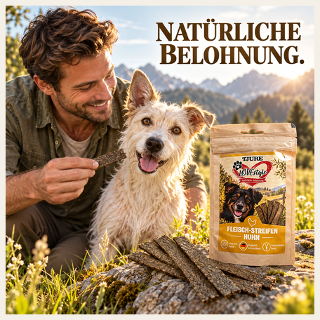 TJURE Lovestyle tiras de carne de POLLO 65g.
